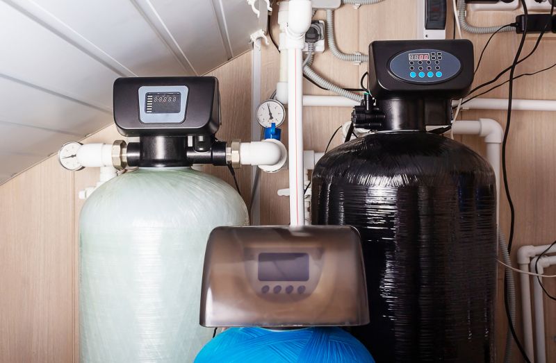 Water Softening System Close-up